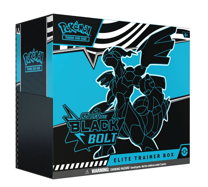 Pokémon Black Bolt Elite Trainer Box — sealed product kopen bij Trading Card Gentlemen