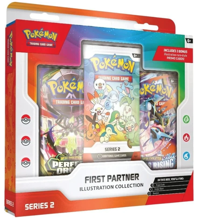 Pokémon First Partner Illustration Collection - Series 2 — sealed product kopen bij Trading Card Gentlemen